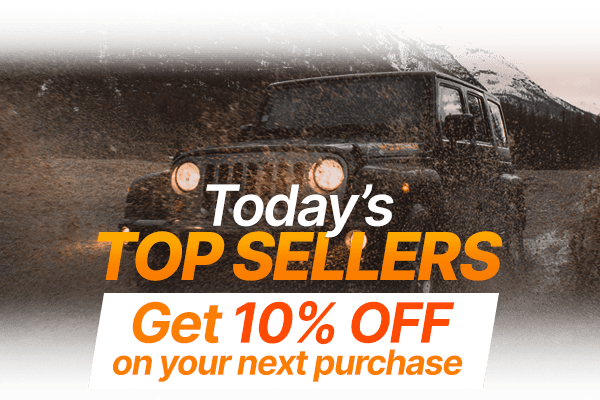 Today's Top Sellers - Get 10% OFF on your next purchase