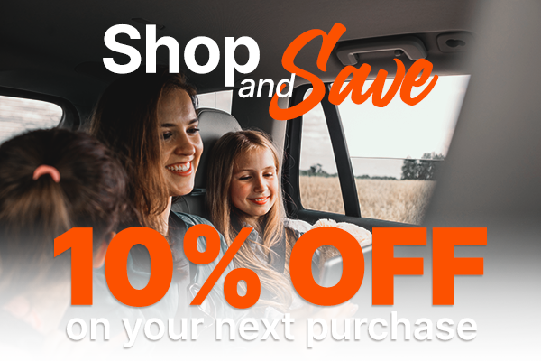 Shop and Save - 10% OFF on your next purchase