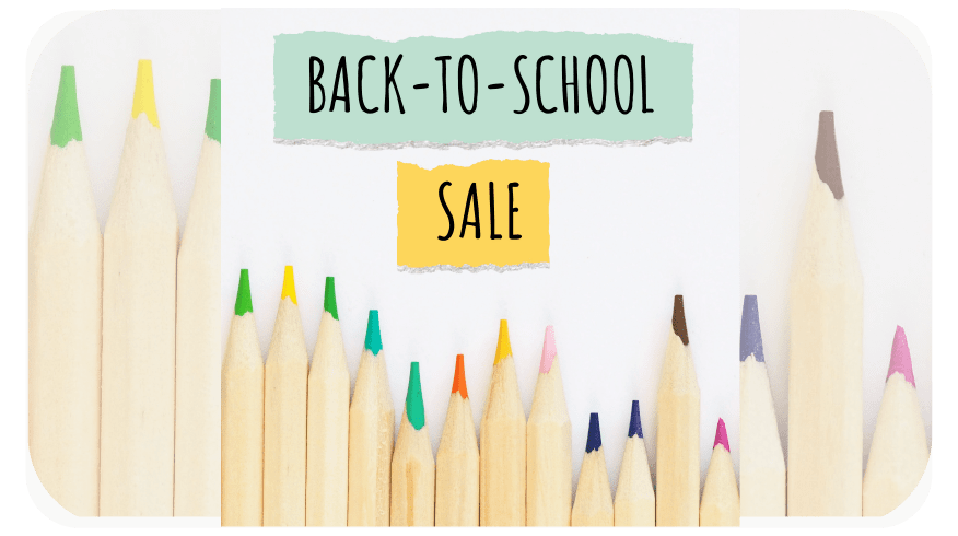 Back to School Sale Template