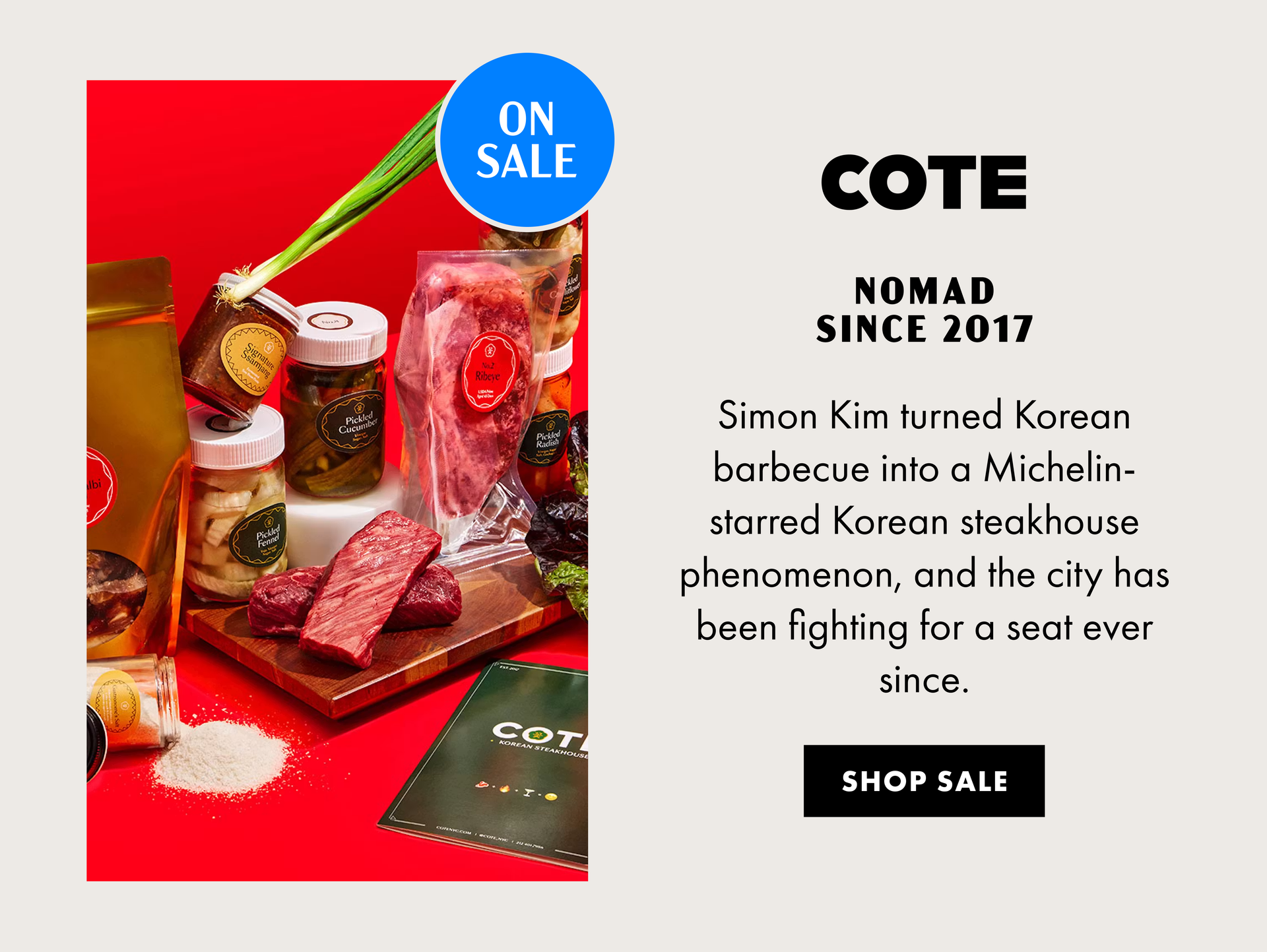 COTE Korean Steakhouse