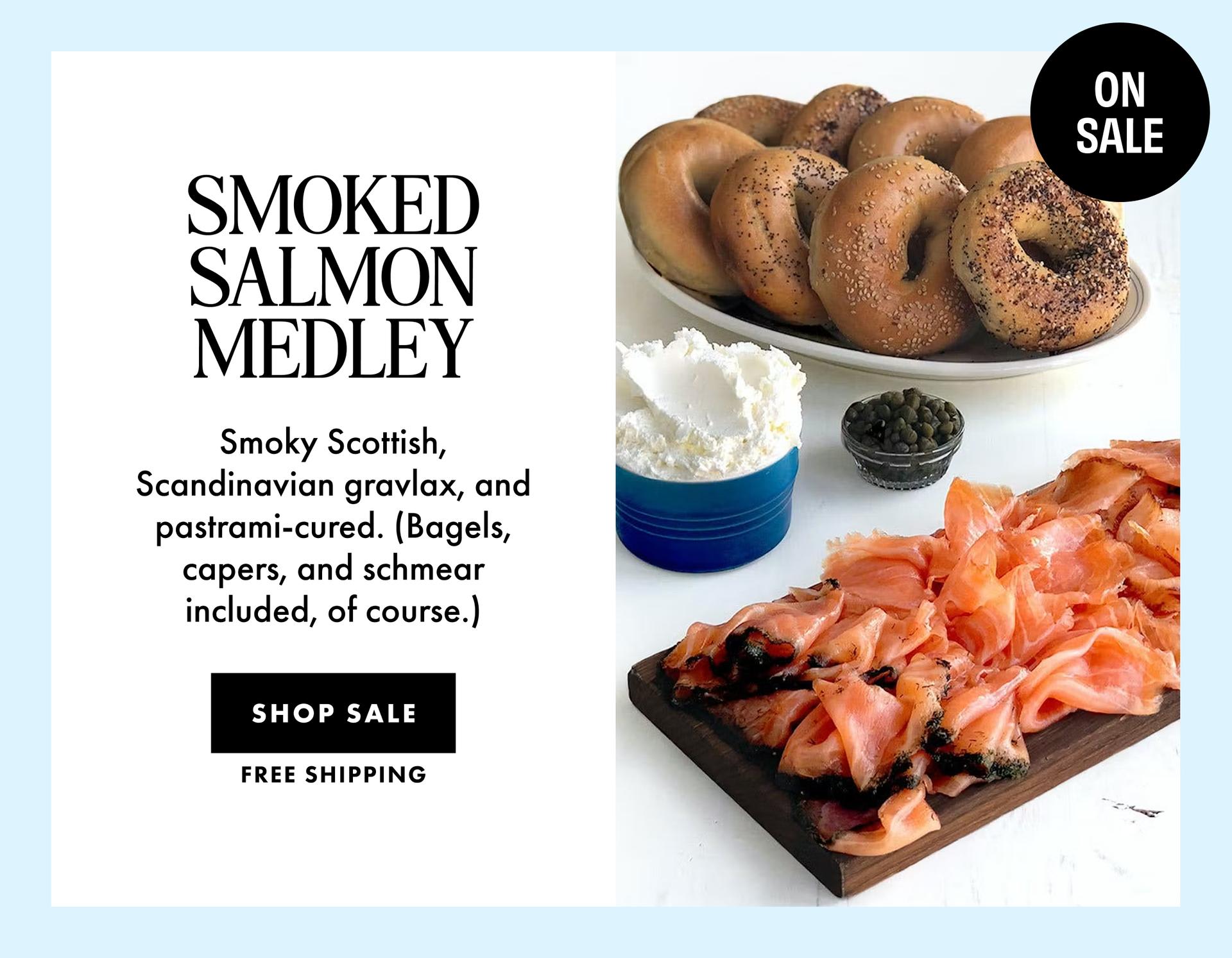 Smoked Salmon Medley