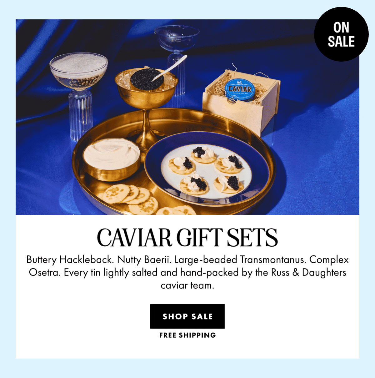 Caviar Gift Sets