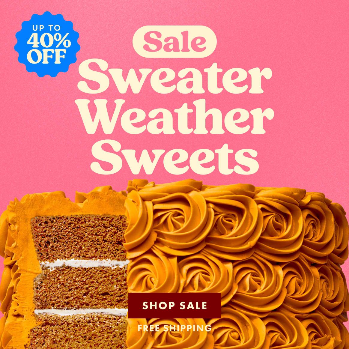 Fall Desserts Sale