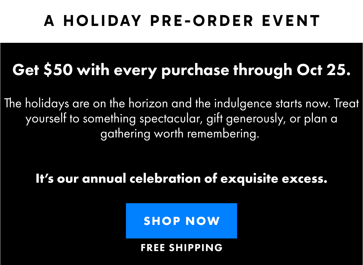 $50 Off Every Purchase