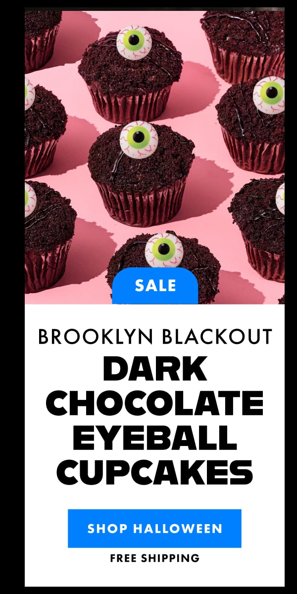 Brooklyn Blackout Co. Eyeball Cupcakes