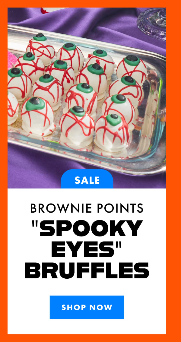 Halloween Brownie Bruffles