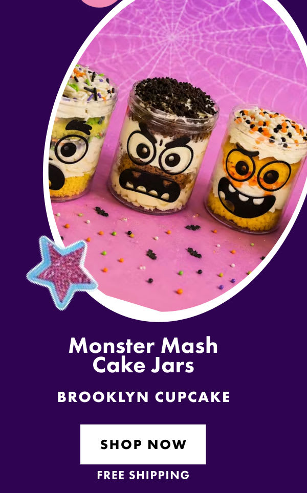 Monster Cupcake Jars
