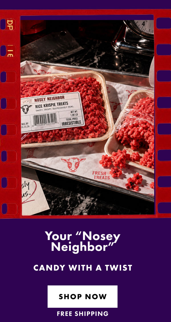 Nosey Neighbor Ground Krispy Treats