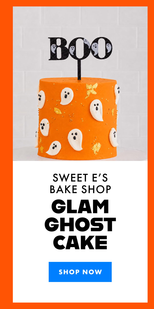 Glam Ghost Cake