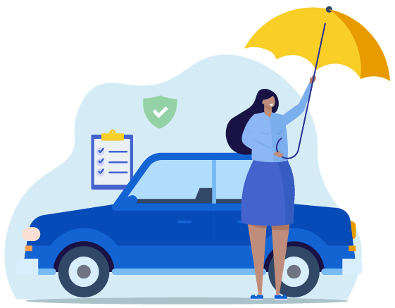 woman with umbrella