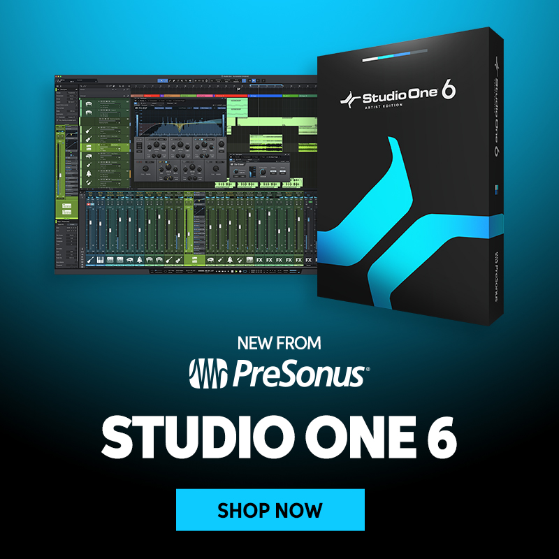 New from PreSonus - Studio One 6