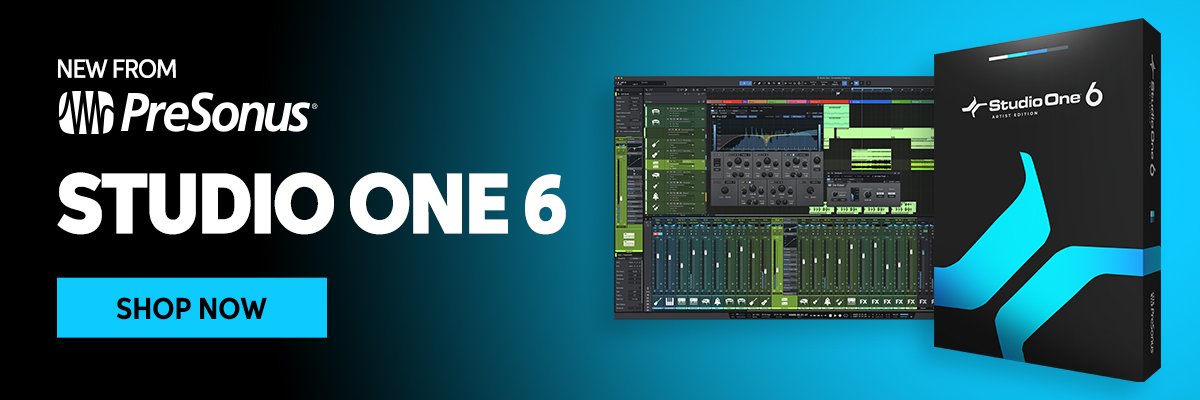 New from PreSonus - Studio One 6