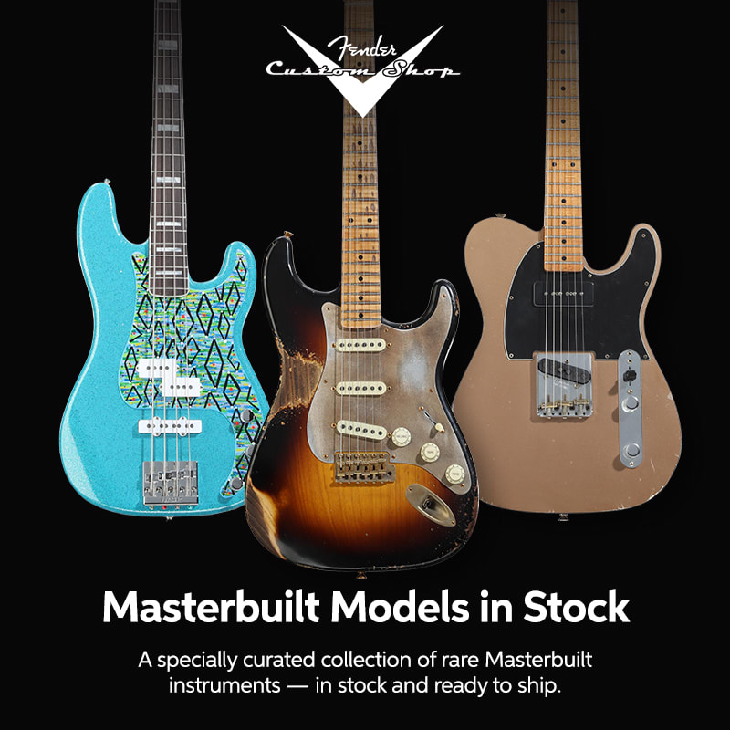 Fender Custom Shop Masterbuilt Models in Stock