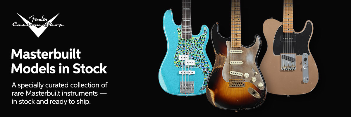 Fender Custom Shop Masterbuilt Models in Stock