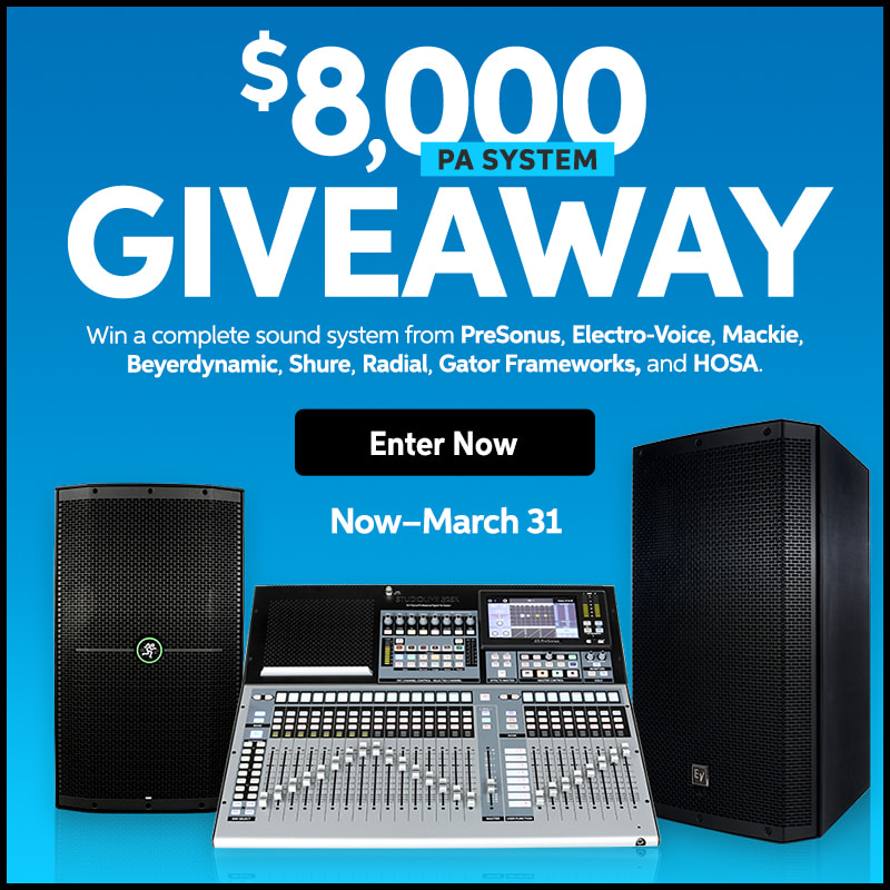 Enter the $8,000 PA System Giveaway!