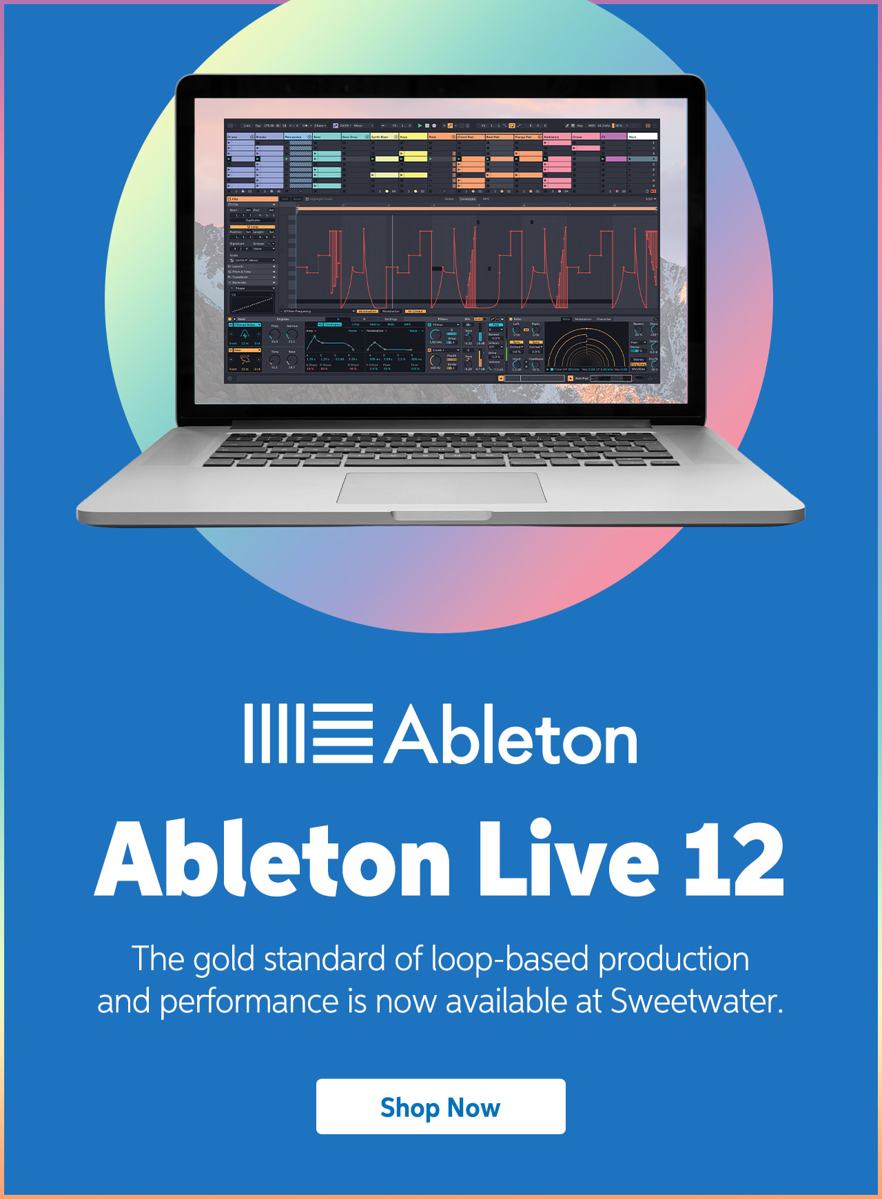 Ableton Live 12: The gold standard of loop-based production and performance is now available at Sweetwater. Shop now.