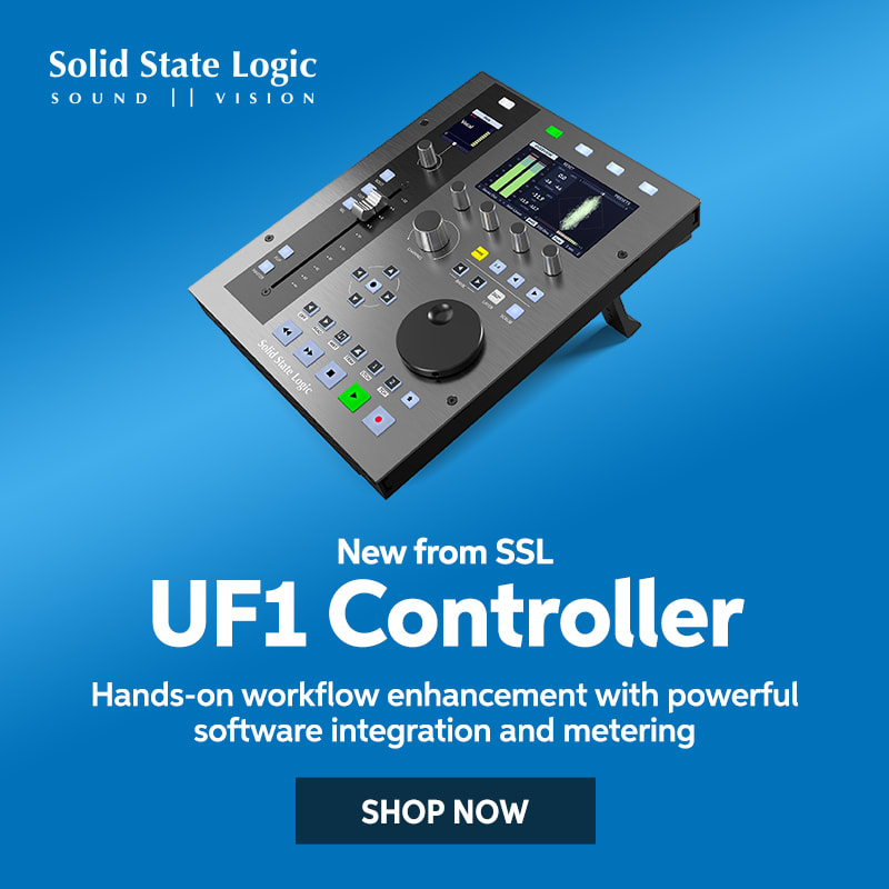 New from SSL: UF1 controller. Hands-on workflow enhancement with powerful software integration and metering. Shop now.