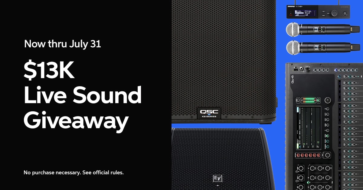 Enter for Your Chance to Win Everything You Need for a Professional&nbsp;Show*
