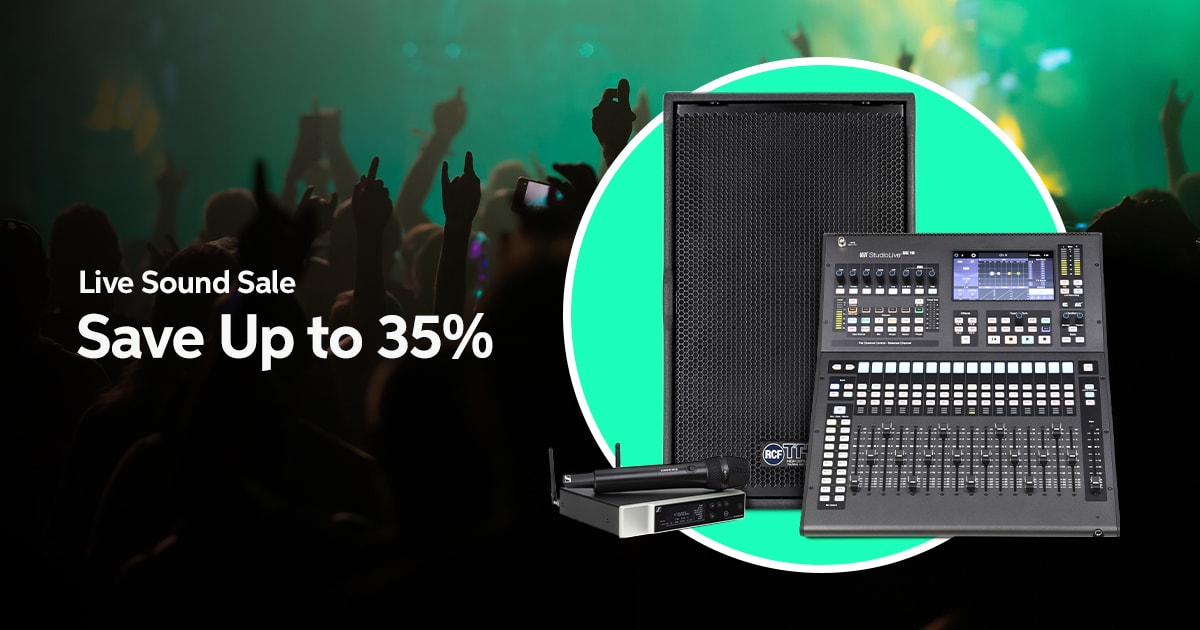 Save Up to 35% on Mixers, Speakers, Wireless, and&nbsp;More