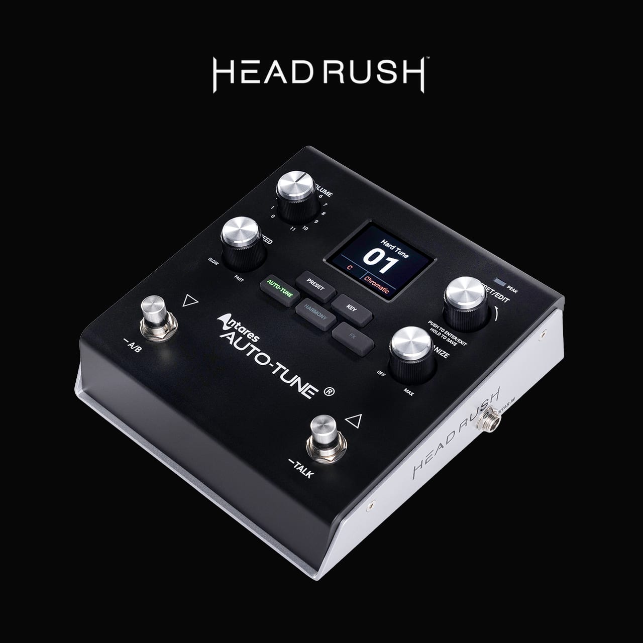 New from HeadRush: VX5 Vocal Effects Pedal with Antares Auto-Tune