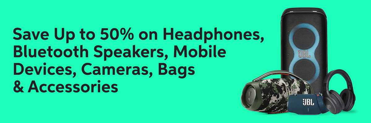 Save Up to 50% on Tech Essentials