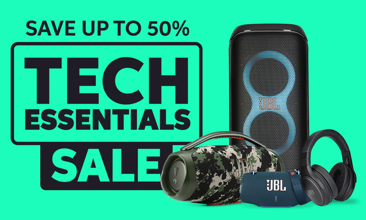 Tech Essentials Sale: Save Up to 50%