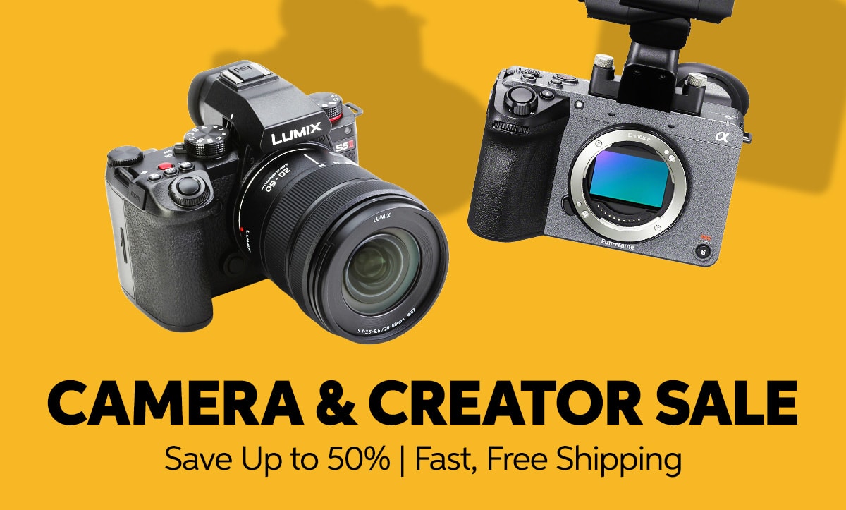 Camera & Creator Sale: Save Up to 50%