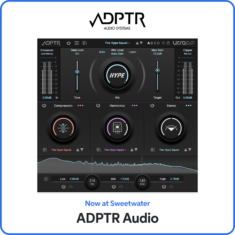 Now at Sweetwater: ADPTR Audio
