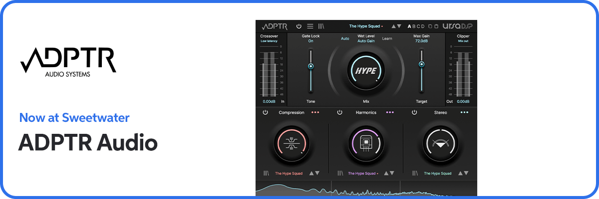 Now at Sweetwater: ADPTR Audio
