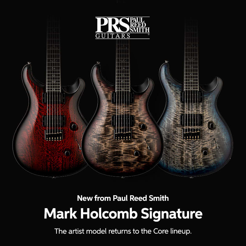 New from Paul Reed Smith: Mark Holcomb Signature