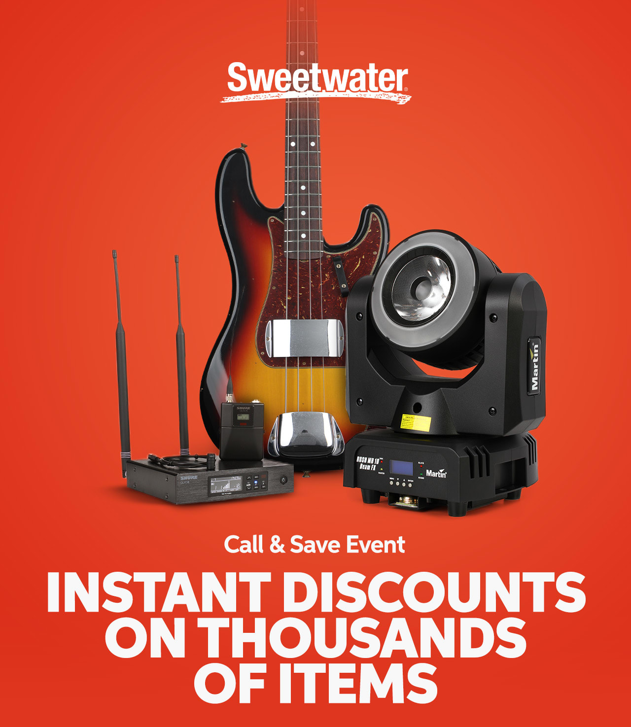 Call & Save Event. Instant Discounts on Thousands of Items.
