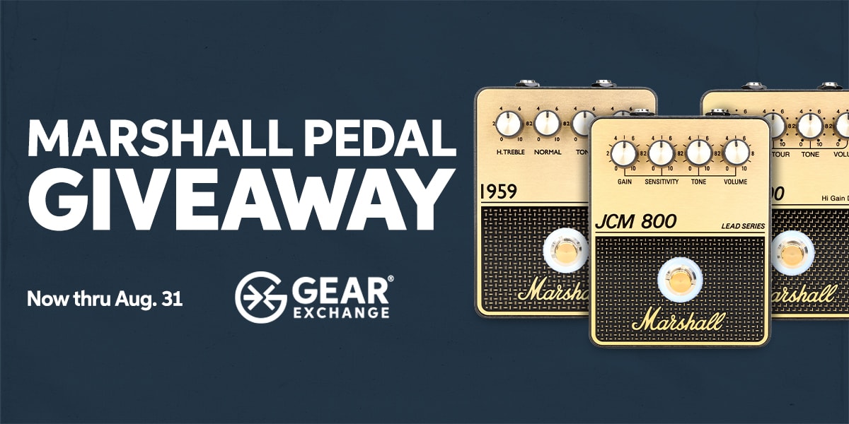 Marshall Pedal Giveaway