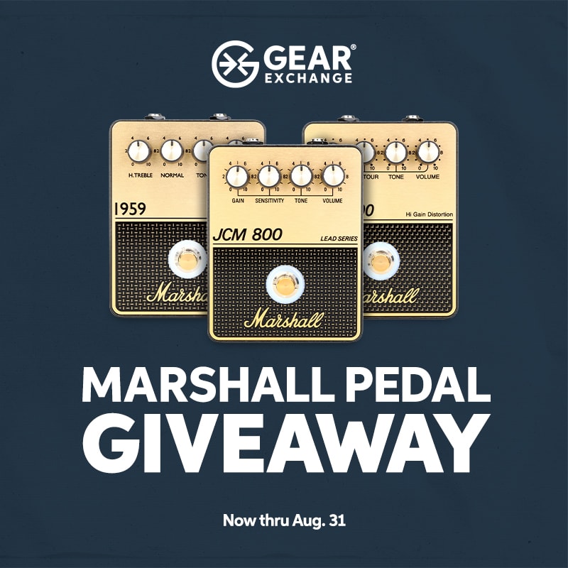 Marshall Pedal Giveaway