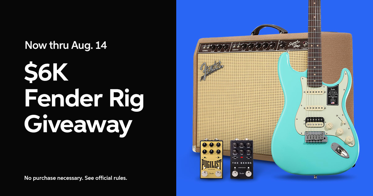Enter for Your Chance to Win the $6K Fender Rig&nbsp;Giveaway*