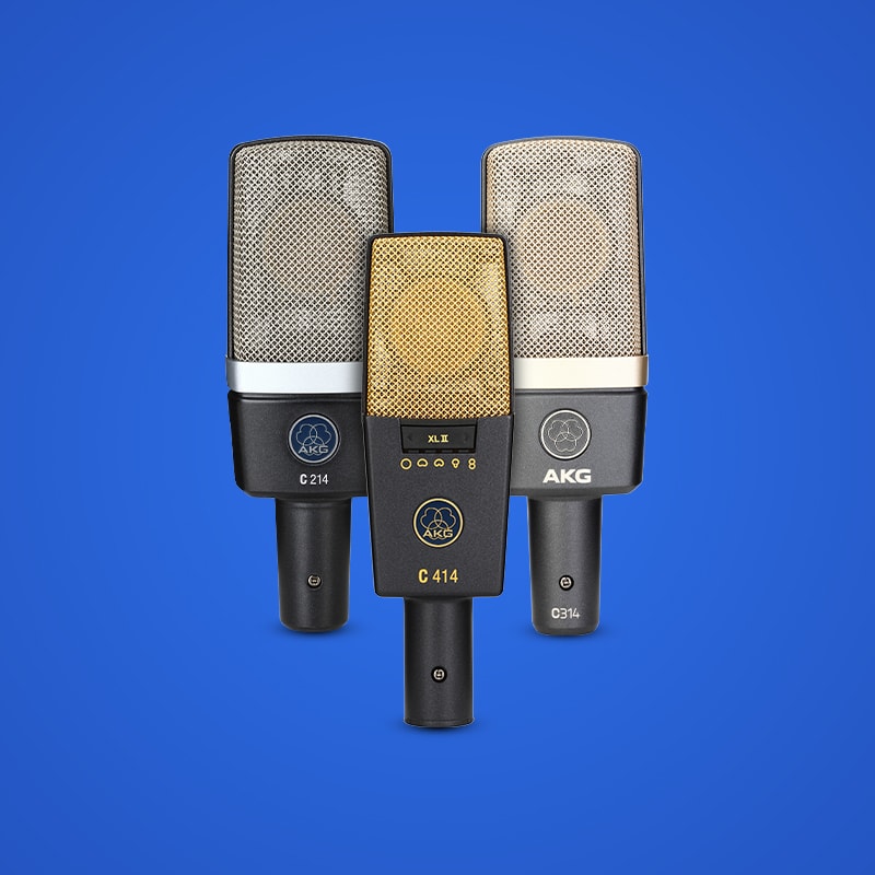 AKG C Series Microphones 