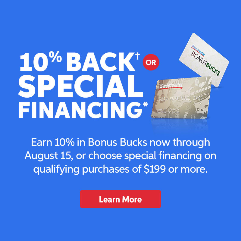 10% back or special financing. Learn More.
