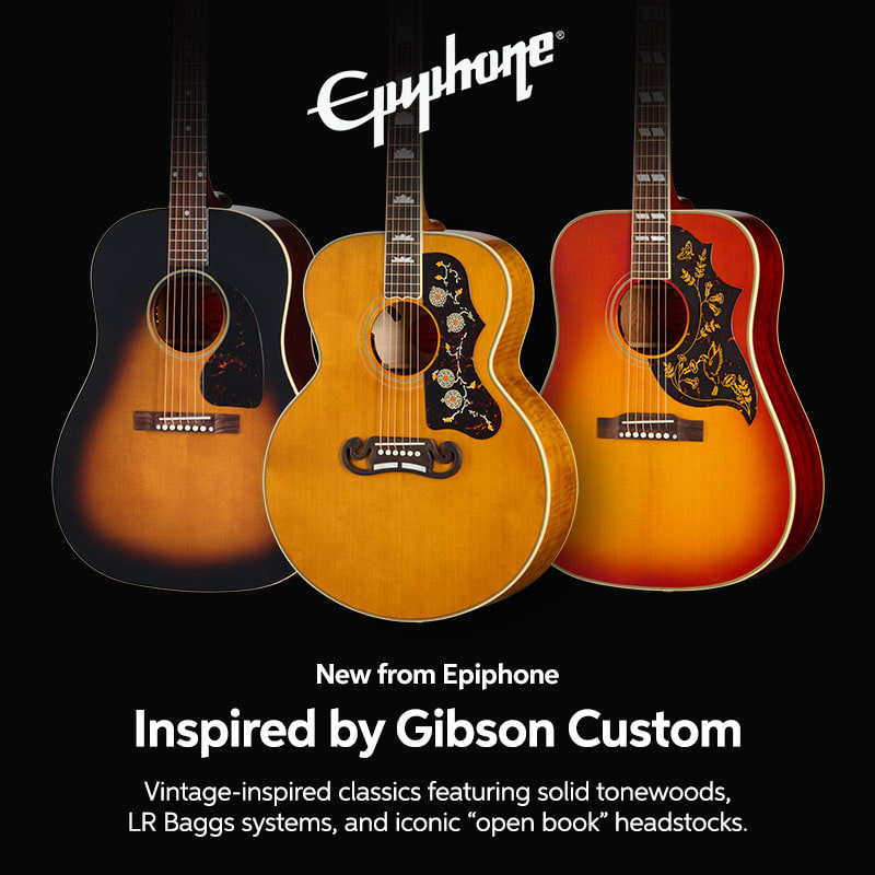 New from Epiphone: Inspired by Gibson Custom