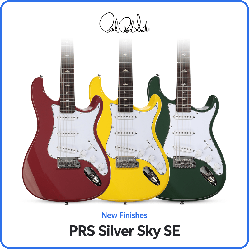 New Finishes: PRS Silver Sky SE