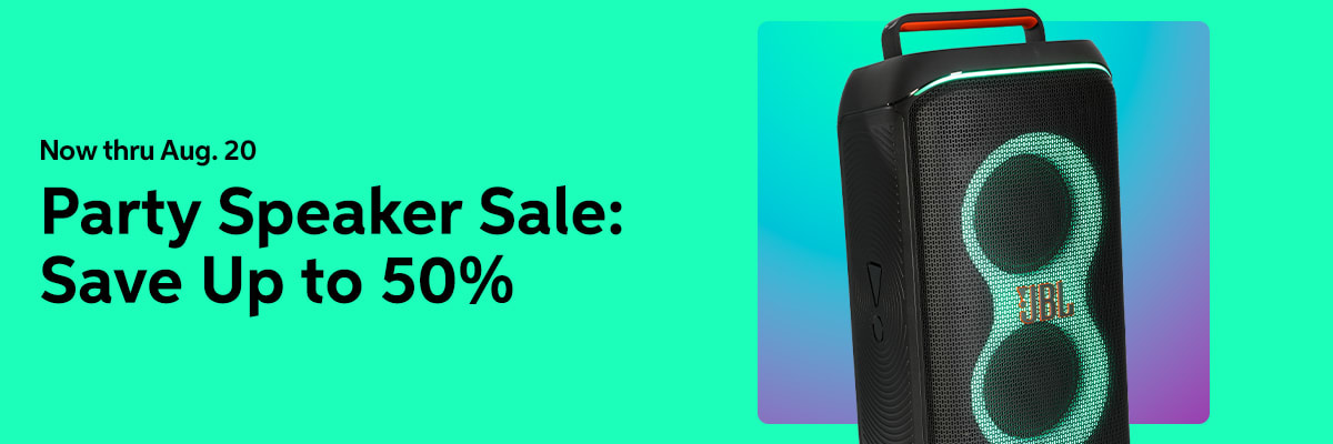 Party Speaker Sale: Save Up to 50%