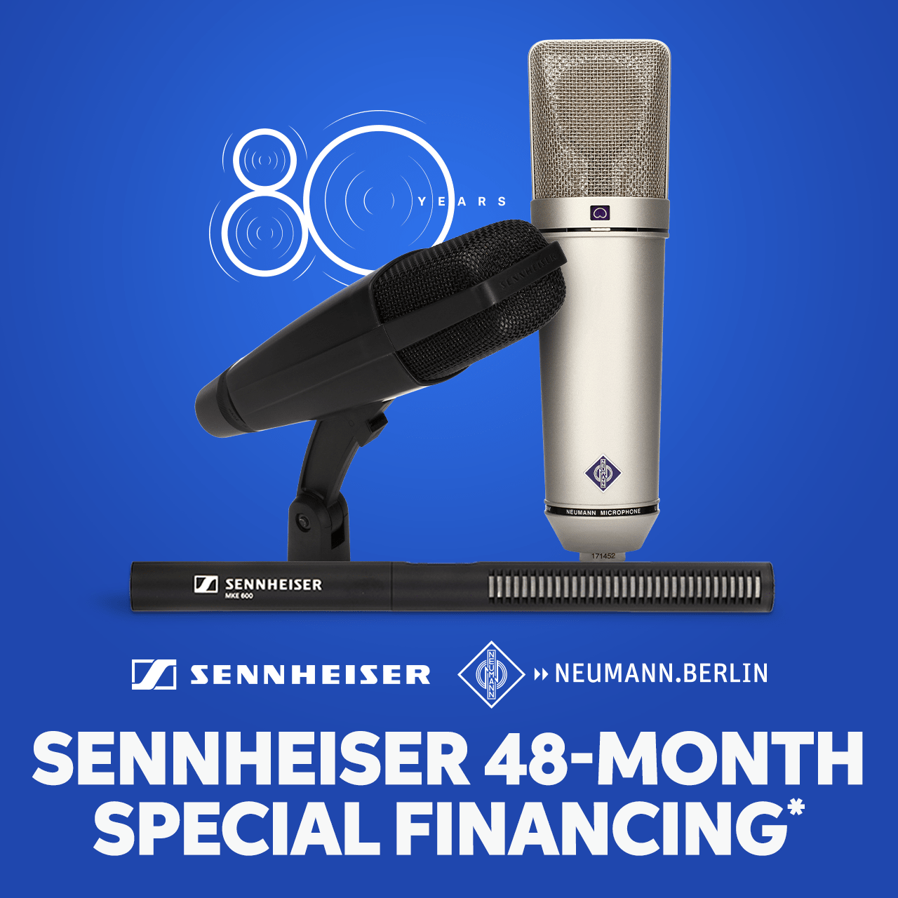 Sennheiser 48-month Special Financing*