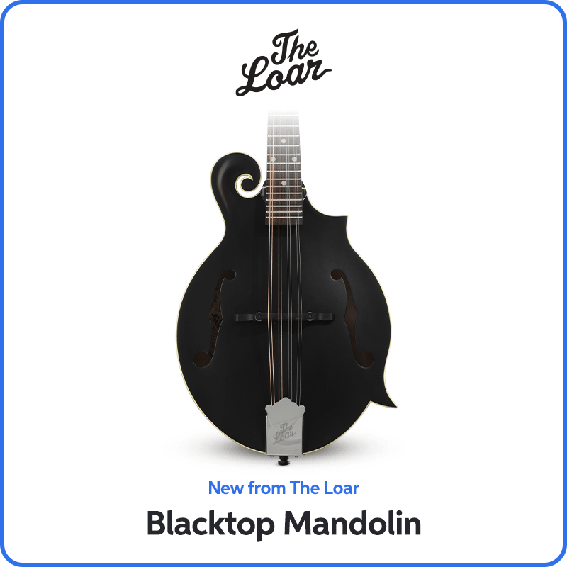 New from The Loar: Blacktop Mandolin