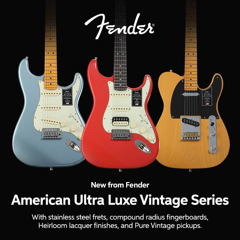 New from Fender: American Ultra Luxe Vintage Series