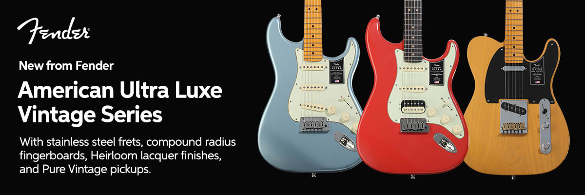 New from Fender: American Ultra Luxe Vintage Series