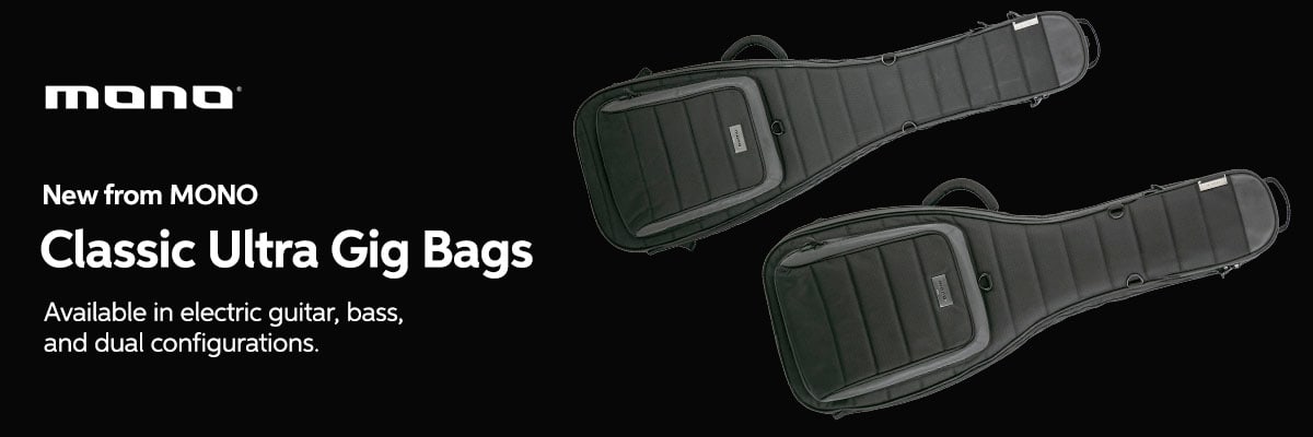 New from MONO: Classic Ultra Gig Bags