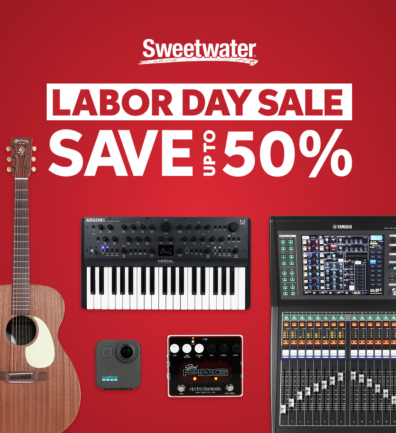 Labor Day Sale: Save Up to 50%