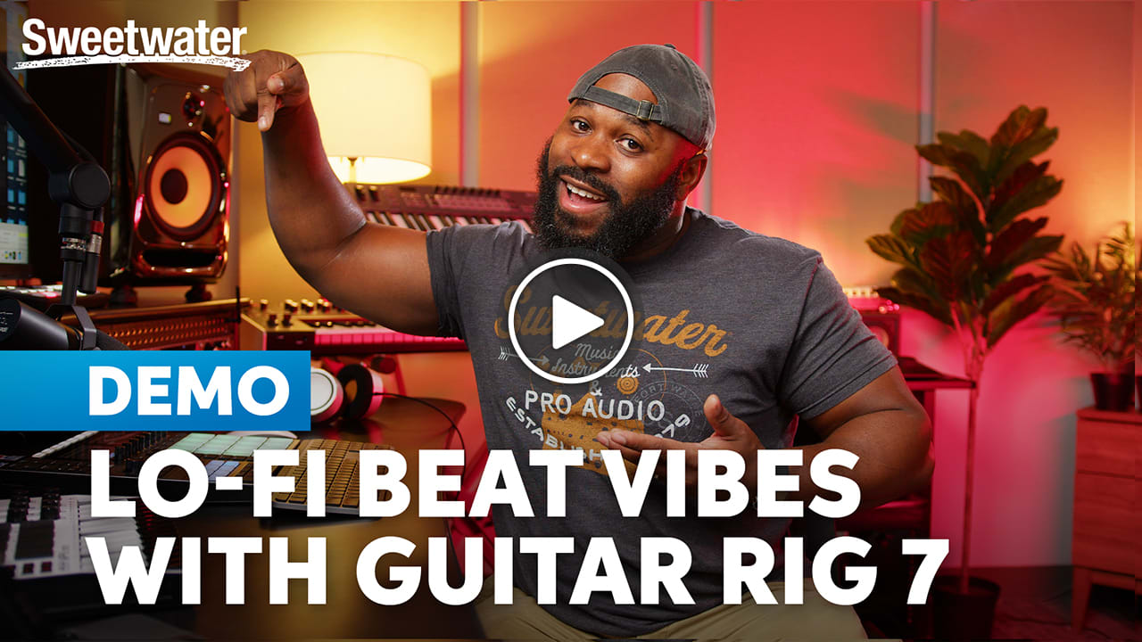 Native Instruments Guitar Rig 7 Pro: Lo-fi Beats' Secret Weapon. Watch Now.