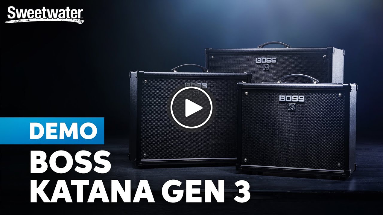 Video: BOSS Katana Gen 3: Evolved Tube Logic Tech & Enhanced, Edge-of-breakup Sonics. Watch now.