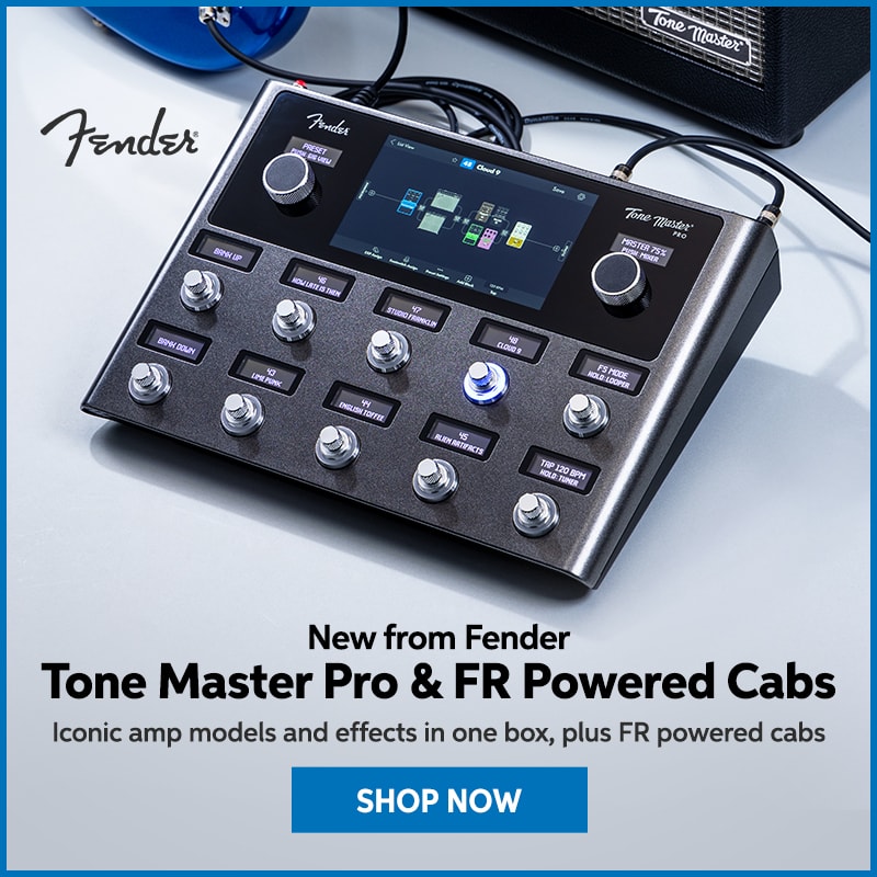 New from Fender: Tone Master Pro & FR powered cabs. Iconic amp models and effects in one box, plus FR powered cabs. Shop now.