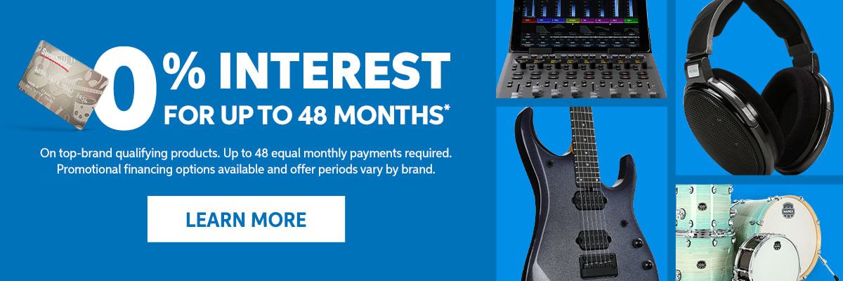 0% Interest for up to 48 Months. On top-brand qualifying products. Shop Now.