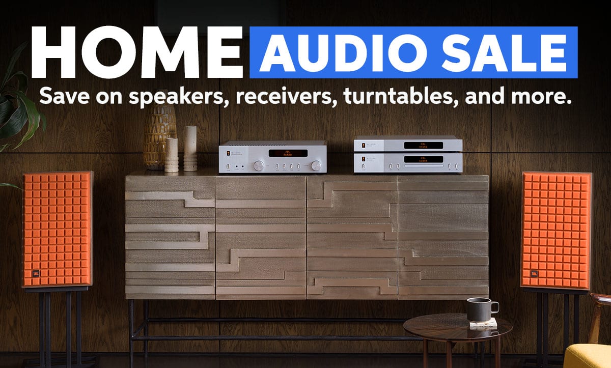 Home Audio Sale: Save on speakers, receivers, turntables, and more
